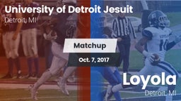 Matchup: University of vs. Loyola  2017
