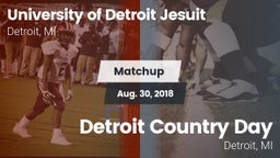 Matchup: University of vs. Detroit Country Day 2018