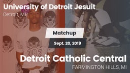 Matchup: University of vs. Detroit Catholic Central  2019