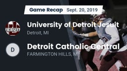Recap: University of Detroit Jesuit  vs. Detroit Catholic Central  2019