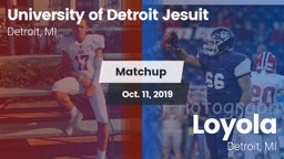 Matchup: University of vs. Loyola  2019
