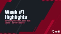 University of Detroit Jesuit football highlights Week #1 Highlights
