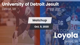 Matchup: University of vs. Loyola  2020