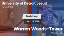 Matchup: University of vs. Warren Woods-Tower  2020
