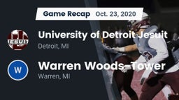 Recap: University of Detroit Jesuit  vs. Warren Woods-Tower  2020