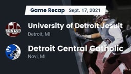 Recap: University of Detroit Jesuit  vs. Detroit Central Catholic  2021