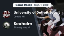 Recap: University of Detroit Jesuit  vs. Seaholm  2022