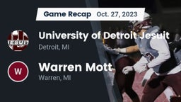 Recap: University of Detroit Jesuit  vs. Warren Mott  2023