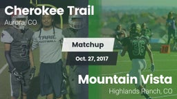 Matchup: Cherokee Trail High vs. Mountain Vista  2017