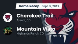Recap: Cherokee Trail  vs. Mountain Vista  2019
