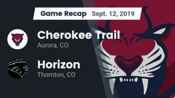 Recap: Cherokee Trail  vs. Horizon  2019