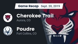 Recap: Cherokee Trail  vs. Poudre  2019