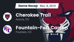 Recap: Cherokee Trail  vs. Fountain-Fort Carson  2019