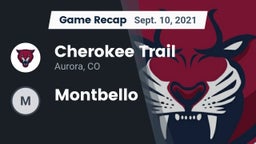 Recap: Cherokee Trail  vs. Montbello 2021