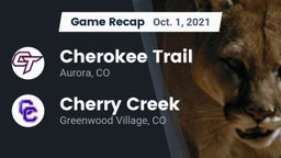 Recap: Cherokee Trail  vs. Cherry Creek  2021