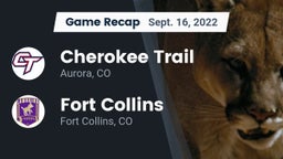 Recap: Cherokee Trail  vs. Fort Collins  2022