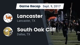 Recap: Lancaster  vs. South Oak Cliff  2017