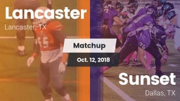 Matchup: Lancaster High vs. Sunset  2018