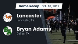 Recap: Lancaster  vs. Bryan Adams  2019