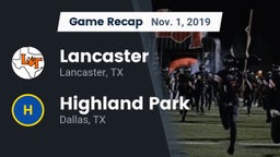 Recap: Lancaster  vs. Highland Park  2019