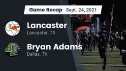 Recap: Lancaster  vs. Bryan Adams  2021