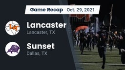 Recap: Lancaster  vs. Sunset  2021