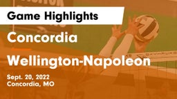 Concordia  vs Wellington-Napoleon  Game Highlights - Sept. 20, 2022