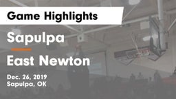 Sapulpa  vs East Newton  Game Highlights - Dec. 26, 2019