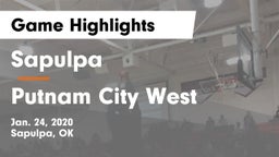 Sapulpa  vs Putnam City West  Game Highlights - Jan. 24, 2020