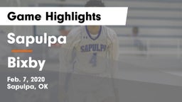 Sapulpa  vs Bixby  Game Highlights - Feb. 7, 2020