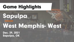 Sapulpa  vs West Memphis- West Game Highlights - Dec. 29, 2021