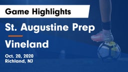 St. Augustine Prep  vs Vineland  Game Highlights - Oct. 20, 2020