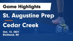 St. Augustine Prep  vs Cedar Creek  Game Highlights - Oct. 12, 2021