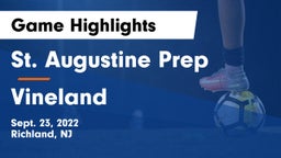 St. Augustine Prep  vs Vineland  Game Highlights - Sept. 23, 2022