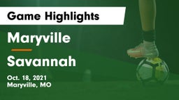 Maryville  vs Savannah  Game Highlights - Oct. 18, 2021