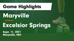 Maryville  vs Excelsior Springs  Game Highlights - Sept. 11, 2021
