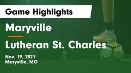 Maryville  vs Lutheran St. Charles Game Highlights - Nov. 19, 2021