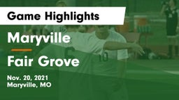 Maryville  vs Fair Grove  Game Highlights - Nov. 20, 2021