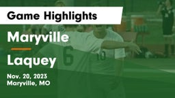 Maryville  vs Laquey Game Highlights - Nov. 20, 2023