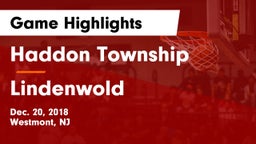 Haddon Township  vs Lindenwold  Game Highlights - Dec. 20, 2018