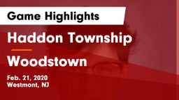 Haddon Township  vs Woodstown  Game Highlights - Feb. 21, 2020