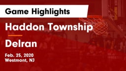 Haddon Township  vs Delran  Game Highlights - Feb. 25, 2020