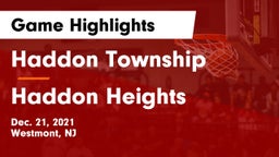 Haddon Township  vs Haddon Heights  Game Highlights - Dec. 21, 2021