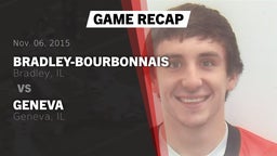 Recap: Bradley-Bourbonnais  vs. Geneva  2015