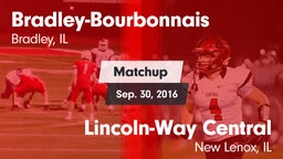 Matchup: Bradley-Bourbonnais vs. Lincoln-Way Central  2016