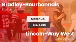 Matchup: Bradley-Bourbonnais vs. Lincoln-Way West  2017