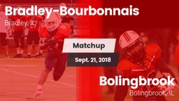 Matchup: Bradley-Bourbonnais vs. Bolingbrook  2018