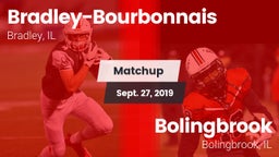 Matchup: Bradley-Bourbonnais vs. Bolingbrook  2019