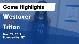 Westover  vs Triton  Game Highlights - Nov. 26, 2019