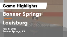 Bonner Springs  vs Louisburg  Game Highlights - Jan. 8, 2019